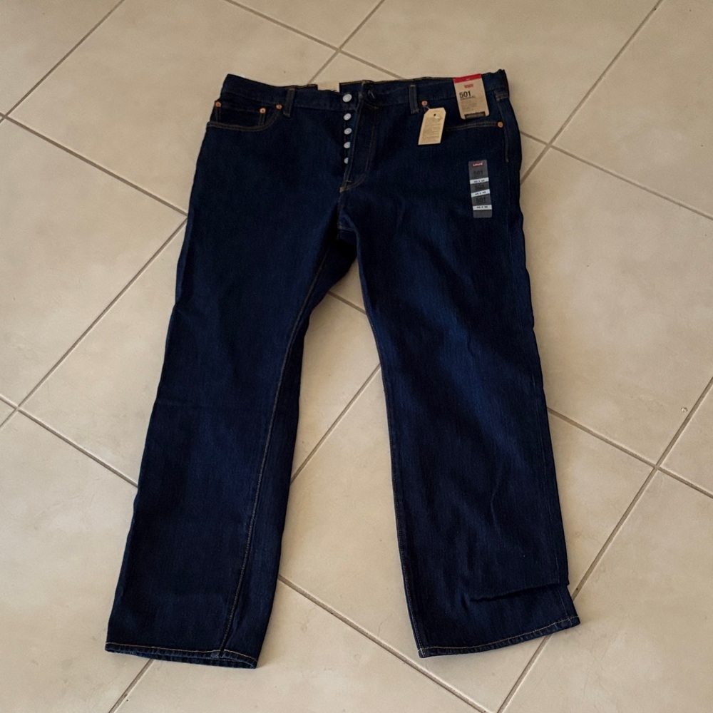 NWT $95 men’s 40/32 Levi’s 501 button down jeans 1748 - Picture 2 of 8